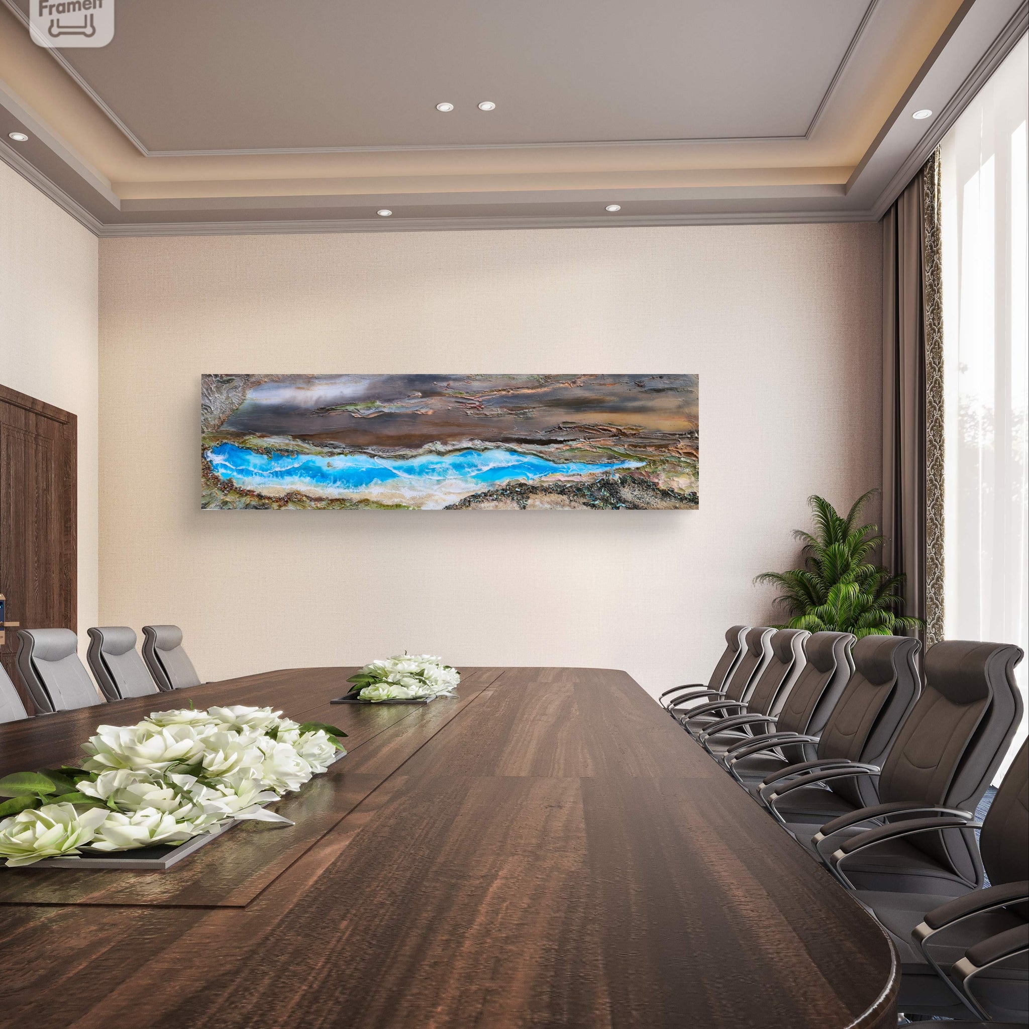 Rockpool Porthole into the Sea | Original Artwork