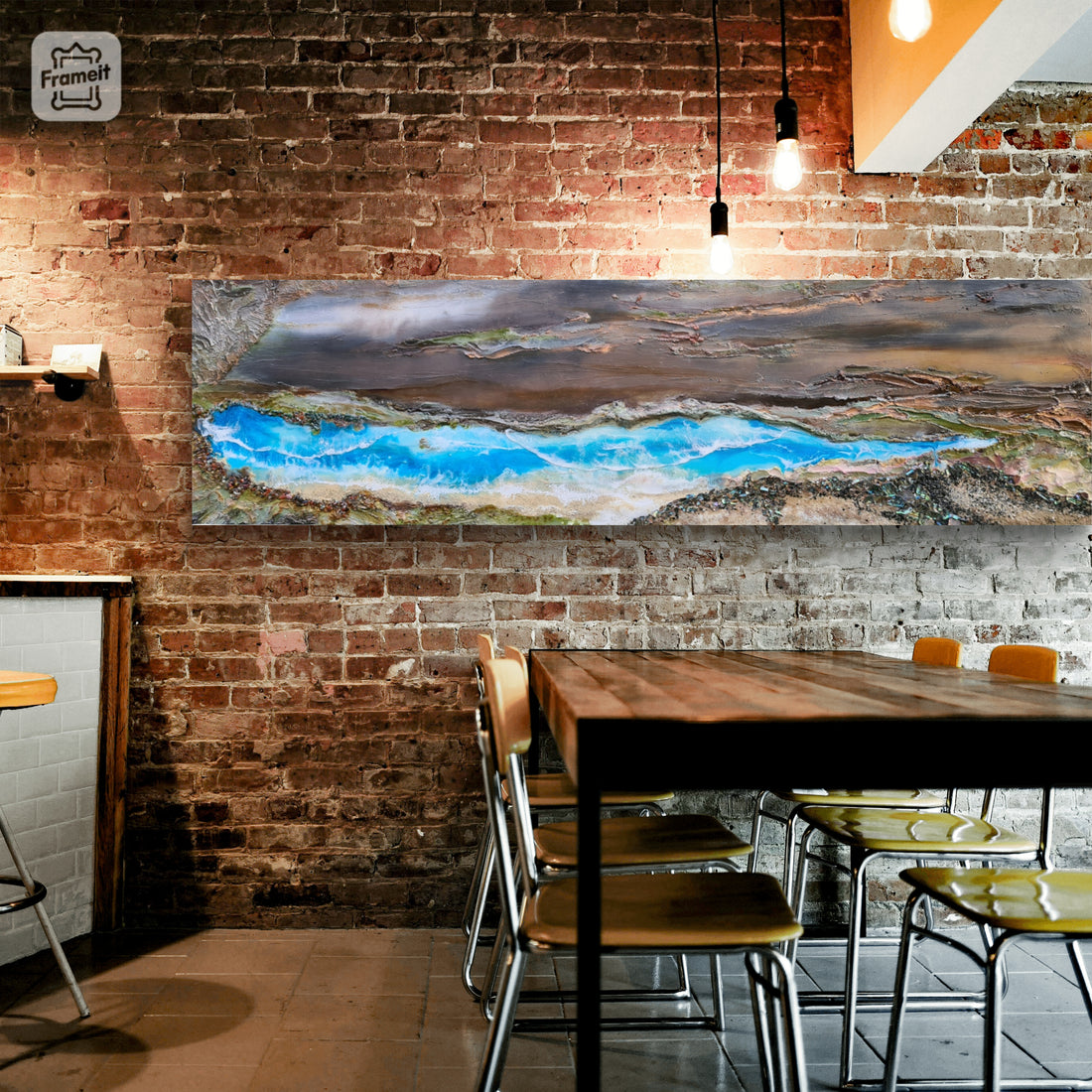 Rockpool Porthole into the Sea | Original Artwork