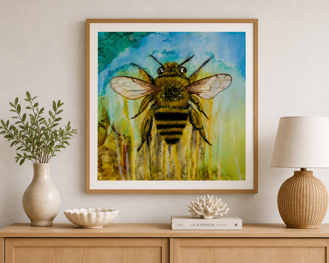 Dripping with Pollen | Paper Print