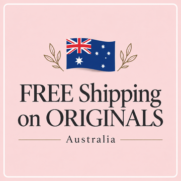 Free shipping on original artworks within Australia