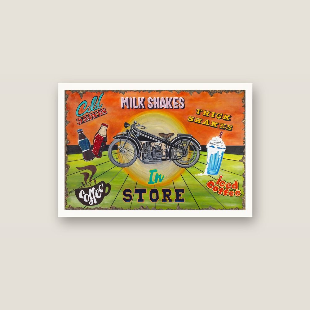 Talking Point canvas print by Kerrie Grant in a white floating frame